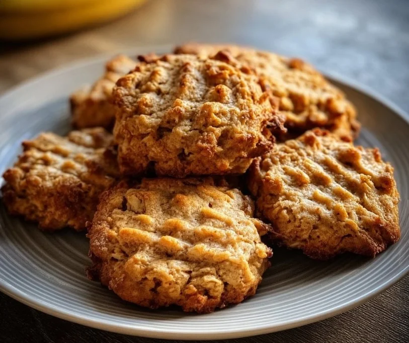 Peanut Butter Banana Cookies