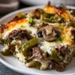 philly cheesesteak casserole 2026 04 13 162117 1 -Philly Cheesesteak Casserole
