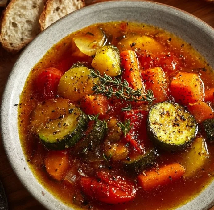 Roasted Veggie Soup