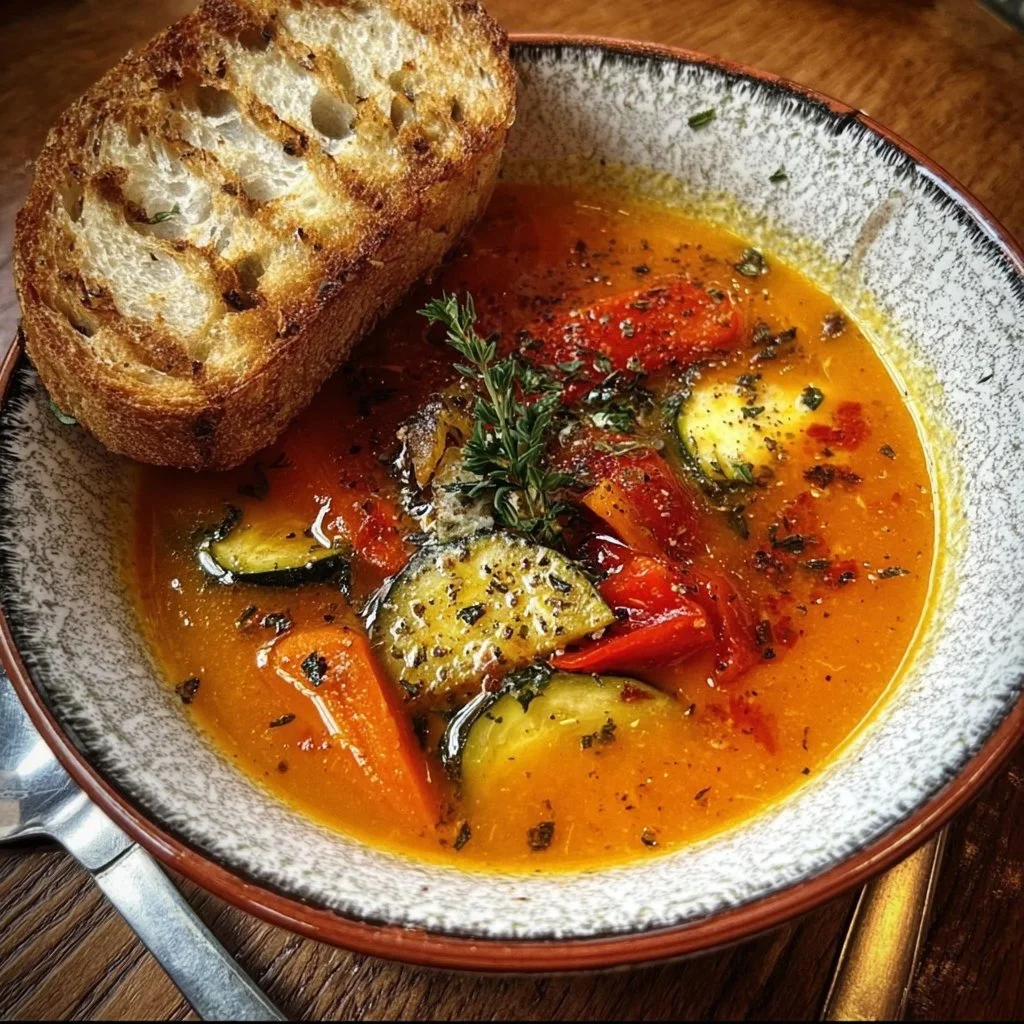 Roasted Veggie Soup