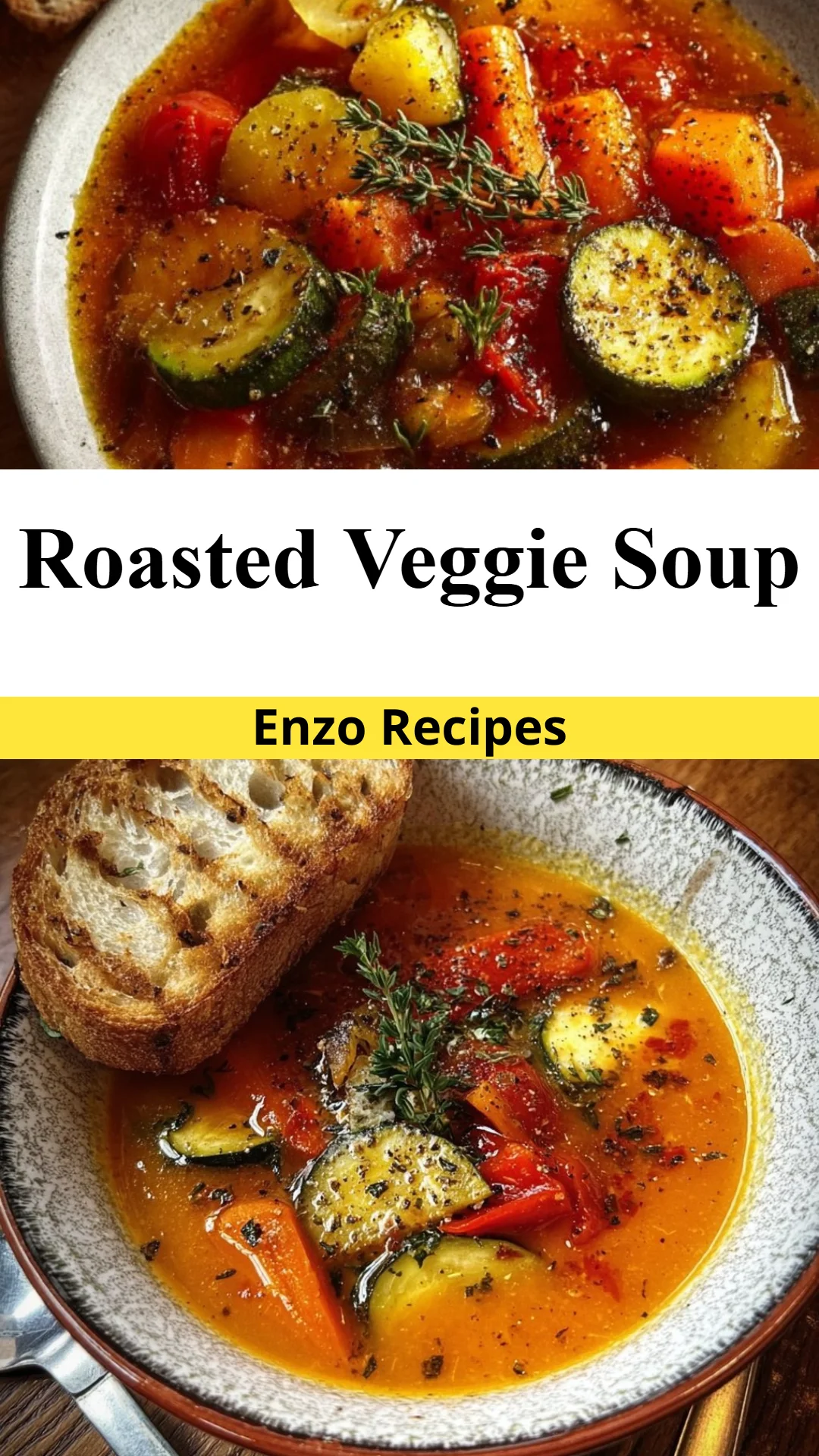 Roasted Veggie Soup