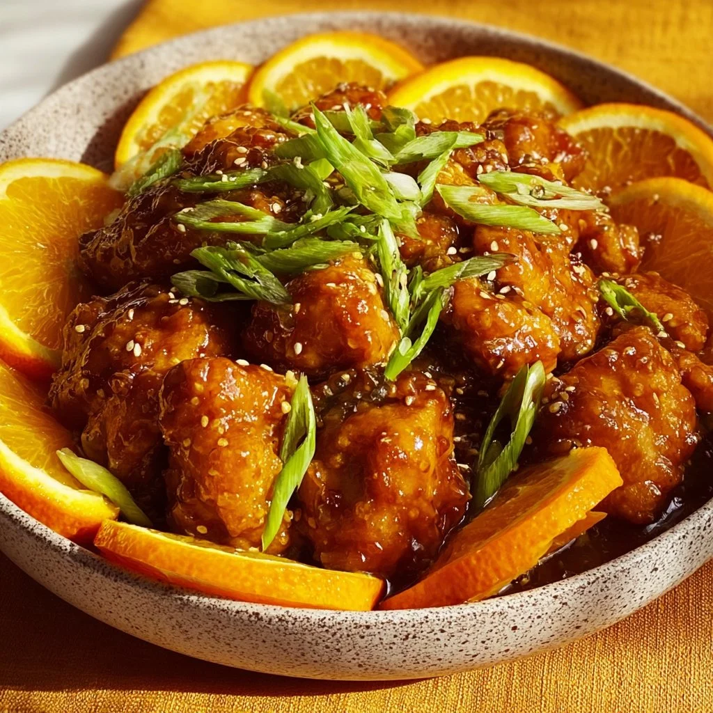 Slow-Cooked Orange Chicken