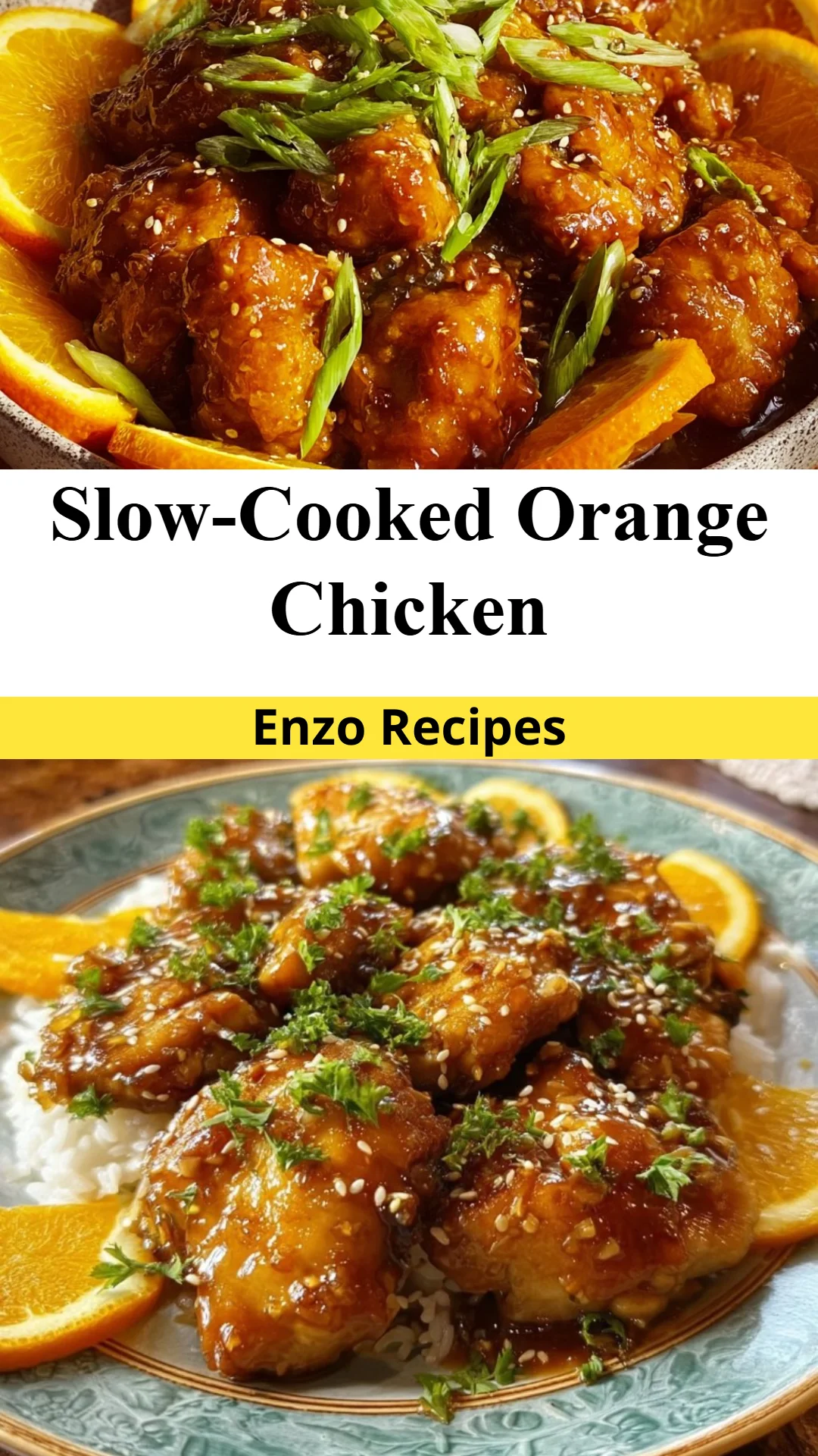 Slow-Cooked Orange Chicken
