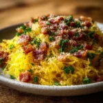 spaghetti squash carbonara 2026 04 13 162122 1 -Spaghetti Squash Carbonara