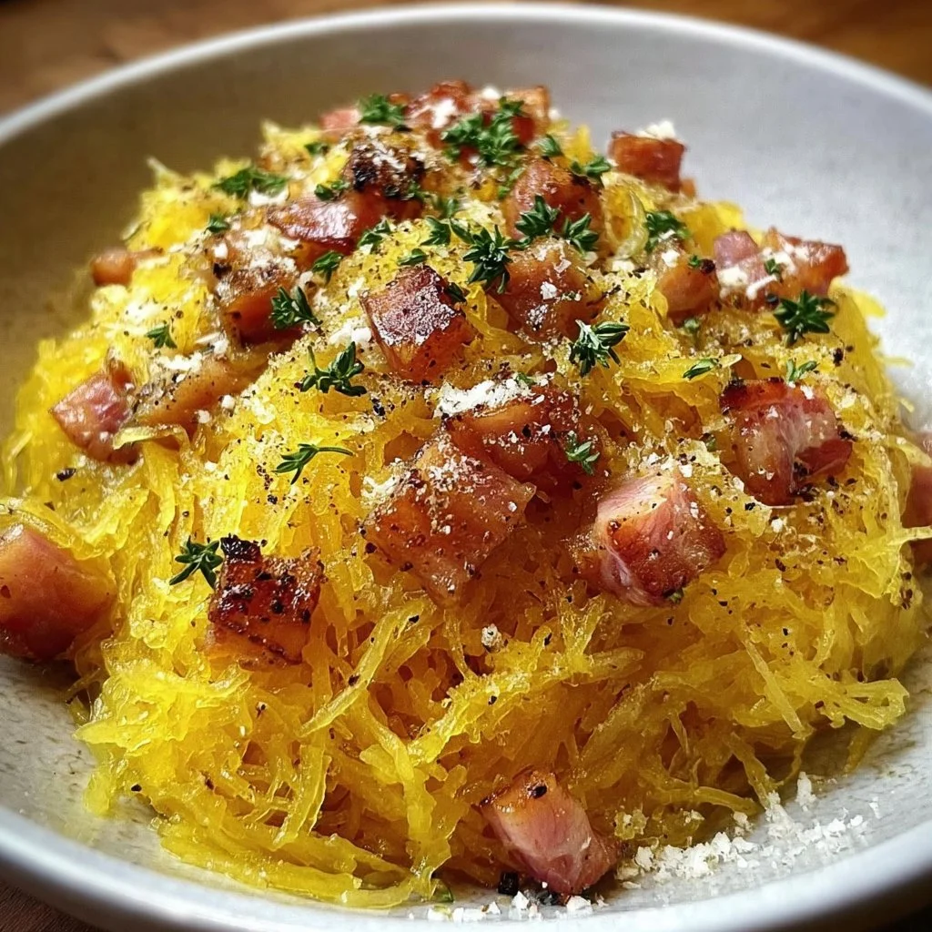 Spaghetti Squash Carbonara