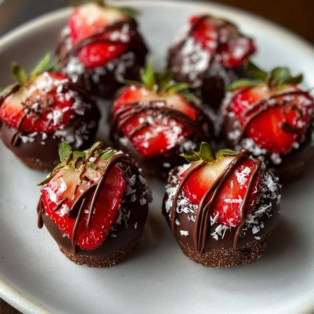 Strawberry Chocolate Bites