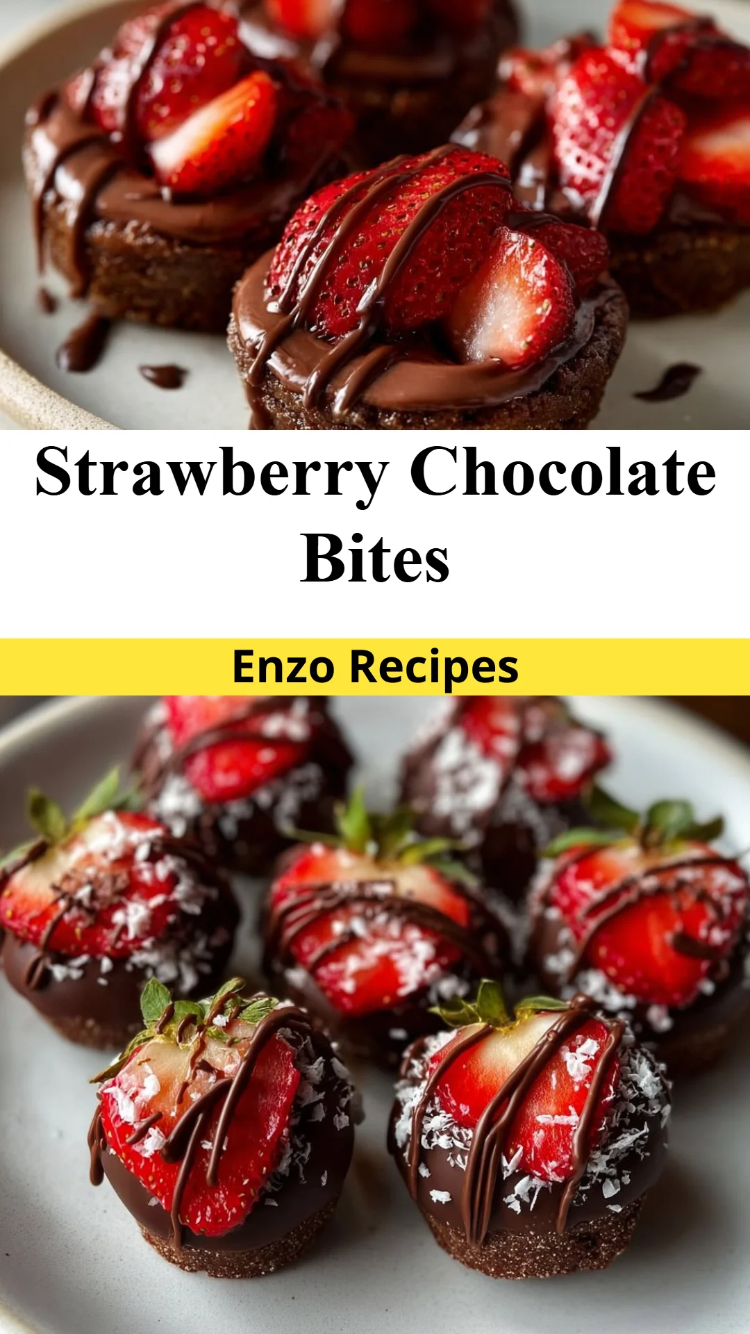Strawberry Chocolate Bites
