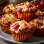 strawberry cream cheese muffins 2026 04 05 162436 1 -Strawberry Cream Cheese Muffins