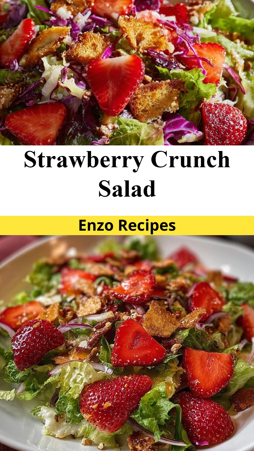 Strawberry Crunch Salad