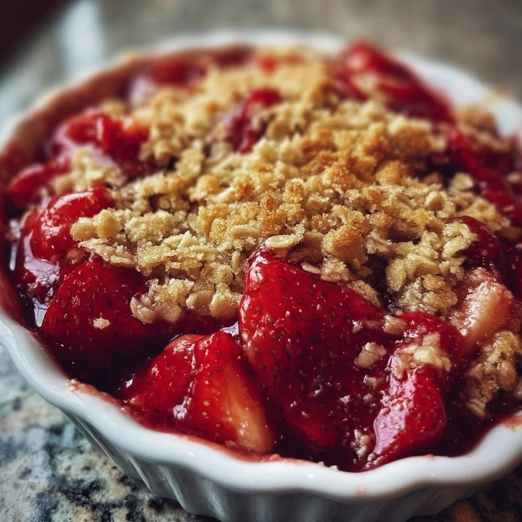 Strawberry Rhubarb Crisp