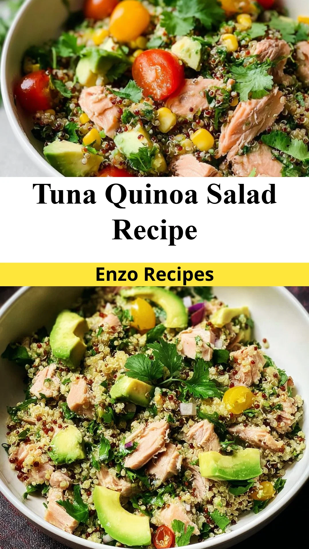 Tuna Quinoa Salad Recipe