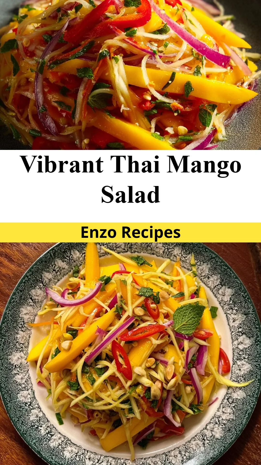 Vibrant Thai Mango Salad