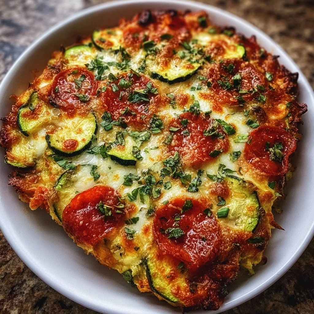 Zucchini Pizza Casserole